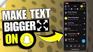 How to Make Text Bigger on Snapchat ✍️ | Change Text Size in Snaps