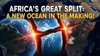 Africa's Great Split: A New Ocean in the Making!#AfricaRift #NewOceanInMaking #TectonicShift