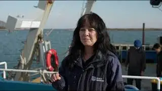 UConn/Mystic Aquarium Research cruise on environmental DNA and offshore wind