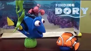 Finding Dory: Finding Dory Toy Set - Changing Dory Story with Dory and Nemo Kids Show
