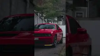 Dodge Challenger Cinematic Muscle Car Vibes