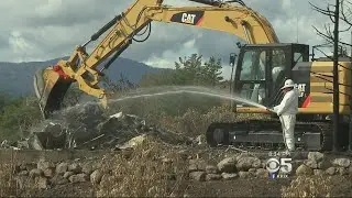 Crews Get Head Start On Fire Debris Cleanup Before Rainy Season Comes