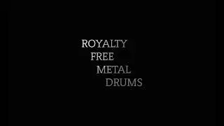145 BPM HD HQ Free Metal Drums by @RoyaltyFreeMetalDrums Heavy Metal Drums Track