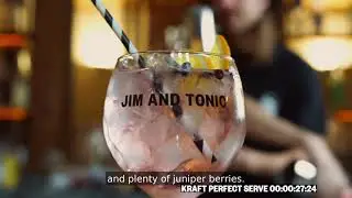 Bold & Aromatic Gin & Tonic with Orange & Juniper Berries