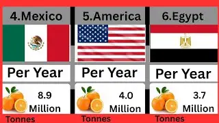 Highest Orange 🍊 producing countries in the world #orange #trending #funny #اكسبلور #viralreels #ضحك