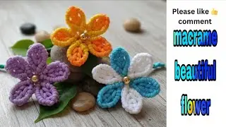 macrame new design flower /#macrame/#shorts/#short/#yt/#ytshorts 