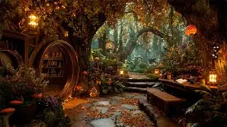 Autumn Magical Music: Tranquil Melodies of Fall - Magic,Relaxation, Beautiful Fantasy Space 🍁🍂