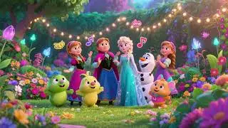 Elsa & Anna&rsquo;s Tiny Garden Friends 🌼 | Kids Song | Learn with Nature | Age 3+