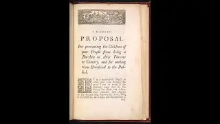 Analysis of 4 Passages in Gulliver's Travels and A Modest Proposal