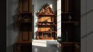 Discovering Baroque Elegance: A Shelf That Tells A Thousand Stories