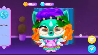 fluvsies hair salon part 4 tutotoons game #tutotoons 