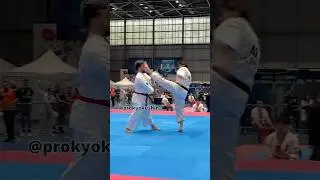 Antonio Tusseau (France) Ippon at the 37th IKO European #Kyokushin #Karate Championship 2024