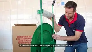 Desbobinador para rolos de fita 400mm