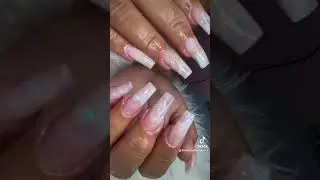 Rose Quartz Nail Art Design