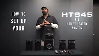 HOW TO SET UP YOUR HTS45 5.1 channel Bluetooth Home Theater System (Full WALKTHROUGH and GUIDE)