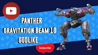 Panther with gravitation beam 10 😎😎 #omnivorous #mecharenrobotshowdown #viralvideo