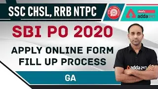 SBI PO 2020 Apply Online Form Fill Up Process
