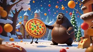 The Penguin Who Loved Pizza 🍕🐧 | Tasty Nursery Rhyme for Kids