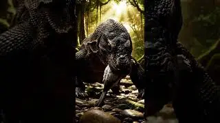 komodo dragon eat bird #wildhouse
