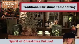 How to decorate your Holiday Table/Christmas Table Setting/ DIY Sugared Fruit/Part 3
