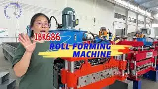 IBR 686 Roll Forming Machine | High-Speed Roofing Sheet Production