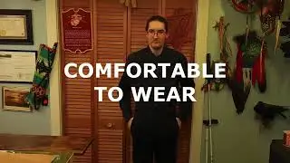 AMAZON ESSENTIALS MEN'S SLIMFIT POPLIN DRESS SHIRT DEMO