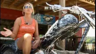 Scenic Motorcycle Ride in Grafton, Illinois