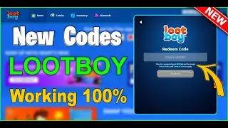 lootboy code today - lootboy new code - nuevos codigos de lootboy redeem code game