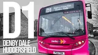 Bus Driving - Cab Camera D1 (Denby Dale to Huddersfield) Enviro e200 