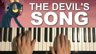 The Cuphead Show - The Devil&rsquo;s Song (Piano Tutorial Lesson)