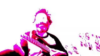 [untuned freestyle guitar song] 