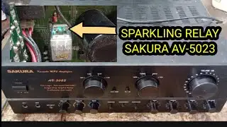 SAKURA AMPLIFIER AV-5023 GARALGAL ANG TUNOG  FOR NEW B