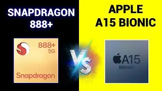 Qualcomm Snapdragon 888+ vs Apple a15 Bionic 🔥 | Which is better? | A15 bionic vs snapdragon 888+