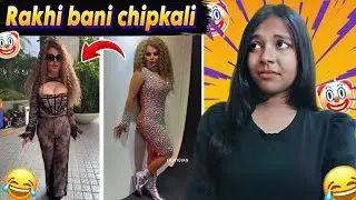 Rakhi bani chipkali😱,Elon Musk mere brother hain says Rakhi || VRIDHI MEHTA 