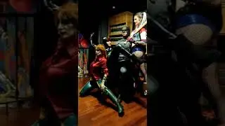 Shooting de The Gotham City Sirens en Comic Planet Madrid