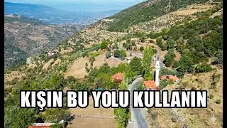 Kavaklıdere - Bozdoğan Arası Gizli Yol! Haydere Yolu Havadan Görüntüler
