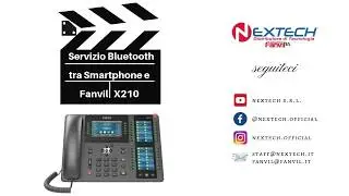 Servizio Bluetooth Fanvil X210