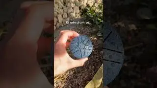 Another one is so relaxing 😌🎶 #raindrum #instrument #garden #home