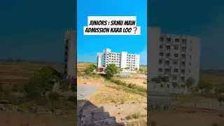 Juniors: srmu main admission Kara loo ❓❓| Reply 😂 | #shorts #srmu #collegelife #priyanshuraosahab
