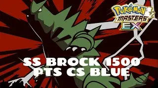SS BROCK & TYRANITAR vs. 1500 CS Blue (Rock weak) | Pokemon Masters EX