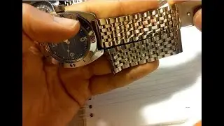 DIY Brushing polished watch bracelet