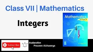 Exam EXPRESS | Maths for Class 7th (seventh) Integers Part 3, CBSE Board
