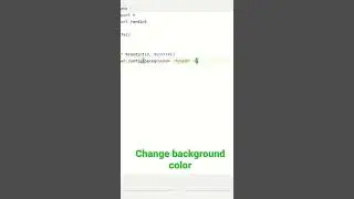 How to change background color from tkinter in python 😃|| Python tips and tricks || 