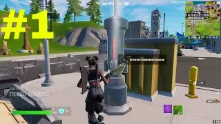 Activate an Emergency Beacon at Tilted Towers or Corny Crossroads - Fortnite Chapter 3 Season 2