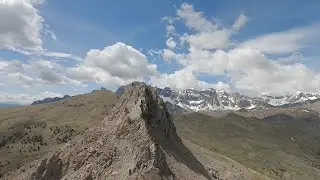 Pena del Cantero, Punta de la Cochata, Saldo de Escarra (Rando) / Sunset (Adé)
