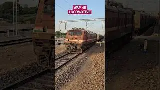Attitude Of Electric Locomotive WAP 4E | #shorts #locomotive #train #railway