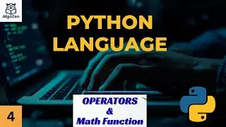 Python Basics Part 4 | Operators + Math Functions for Beginners #python #pythonprogramming