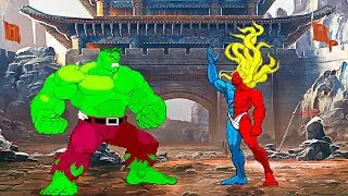 HULK & GILL (VERY HARD) - BEST FIGHTING GAME EVER!