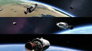 🚀 KSP vs. KSP 2 vs. KSA - Mun/Luna landing