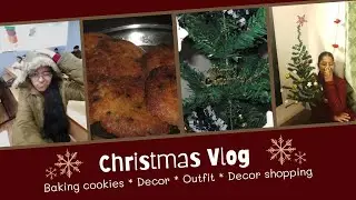Christmas Vlog | Last vlog of 2025 | Baking cookies, decor, Christmas, etc. |